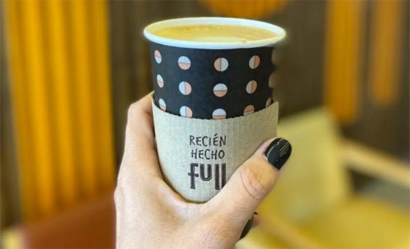Sostenibilidad en cada sorbo: YPF FULL presentó una taza hecha con borra de café