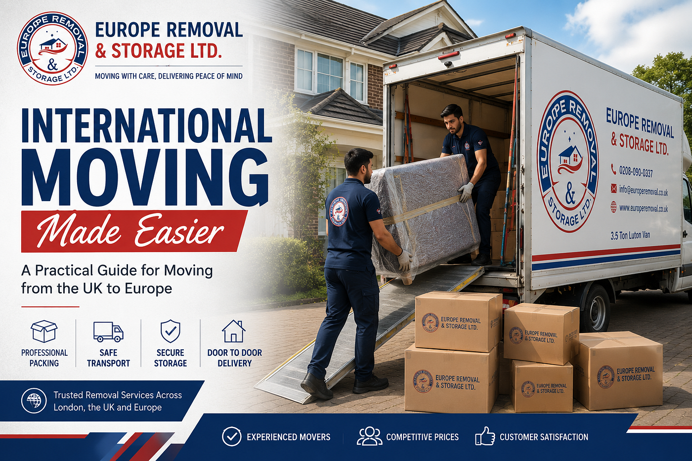 International Moving Made Easier: UK to Europe Removals Guide