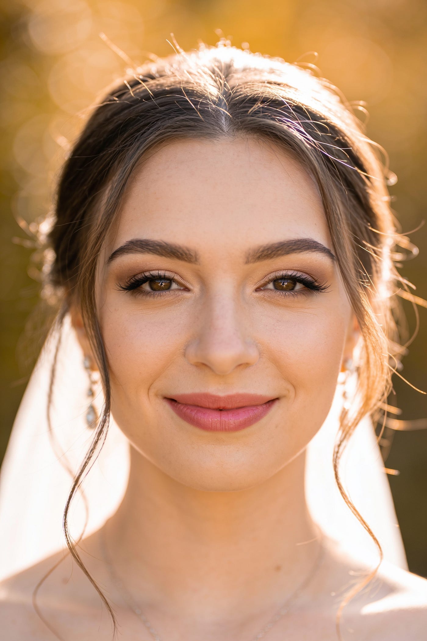 Soft, glowing and completely herself — the only brief a bride actually needs ✨