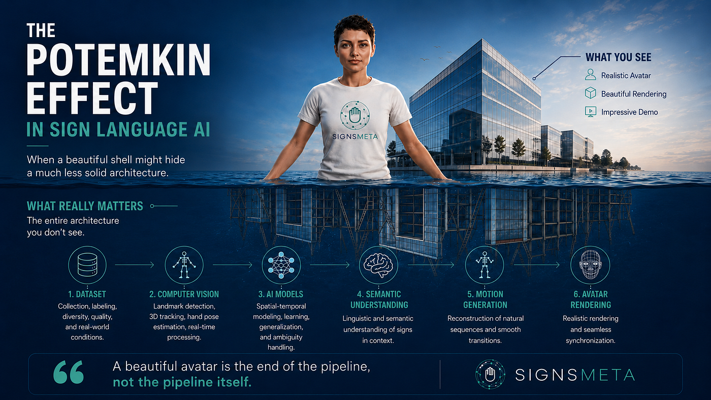 Part I: The Potemkin Effect in Sign Language AI