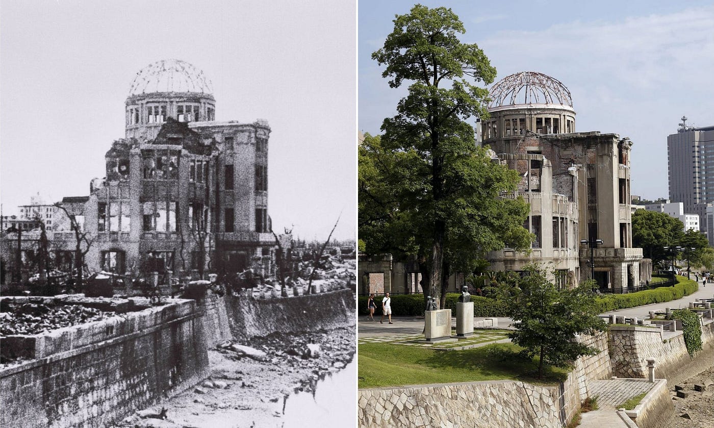 Why can you live In Hiroshima but not Chernobyl? | by Higgsino Physics |  Medium
