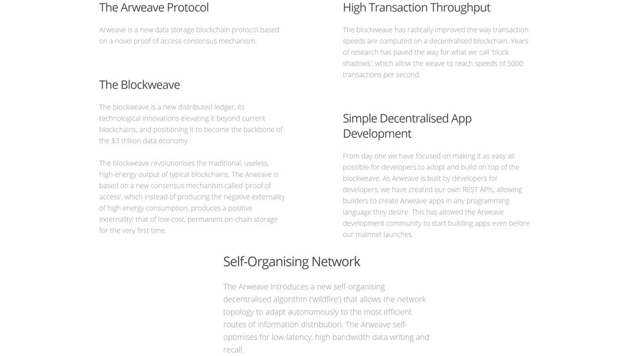 Arweave (ICO review). A blockchain designed to provide… | by Amila Senarath  | Medium