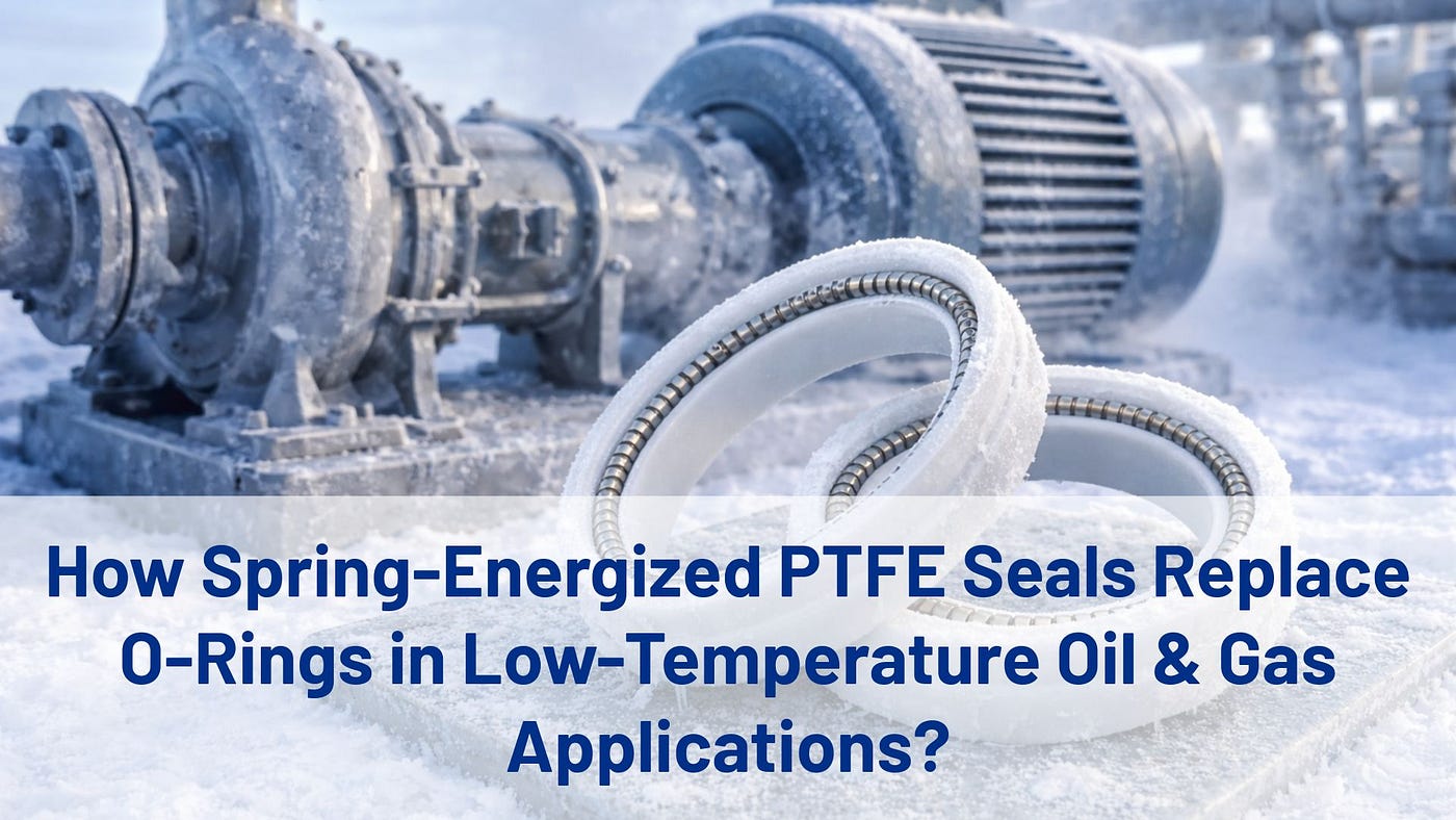 How Spring-Energized PTFE Seals Replace O-Rings in Low-Temperature Oil & Gas Applications?