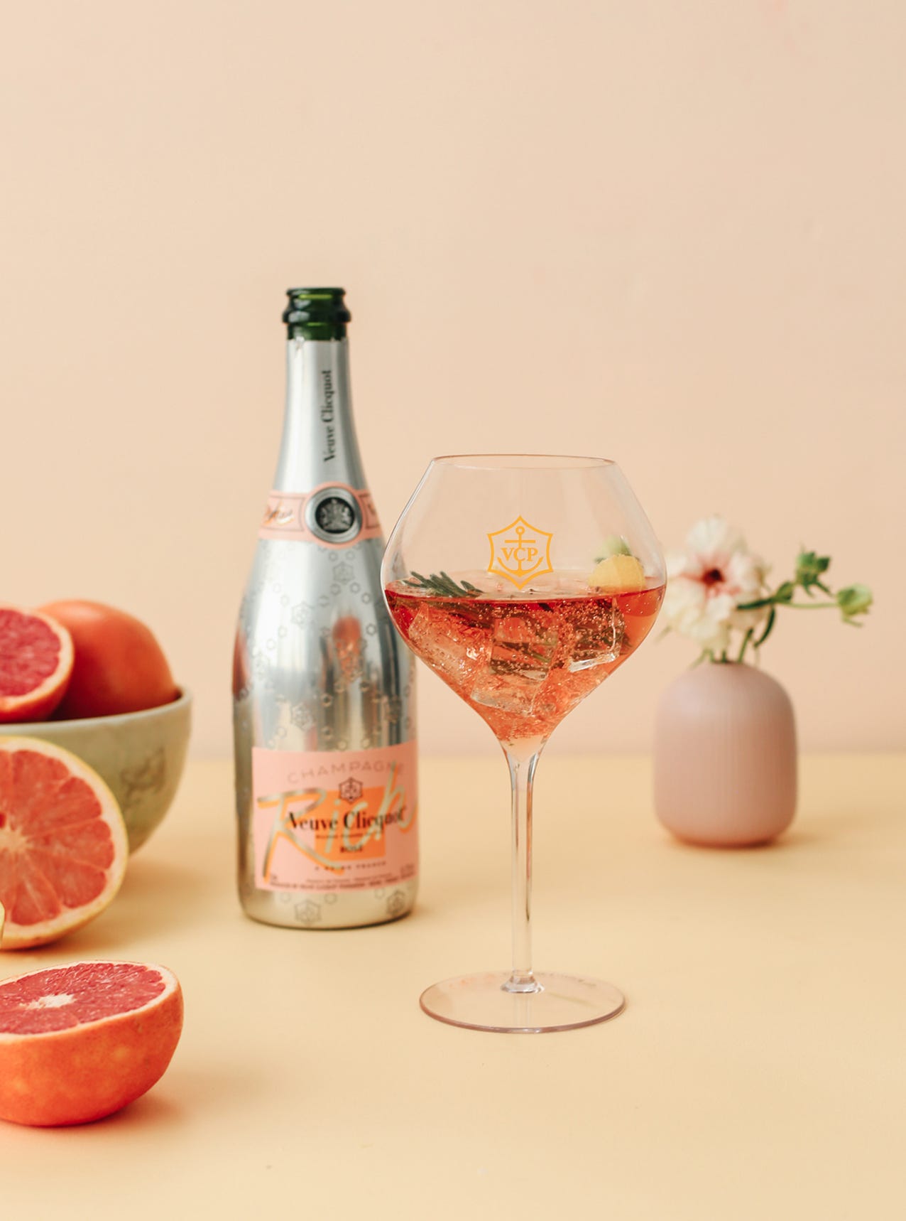 Cocktail of the Week: Clicquot Rich Rosé Rosemary - Elite Traveler