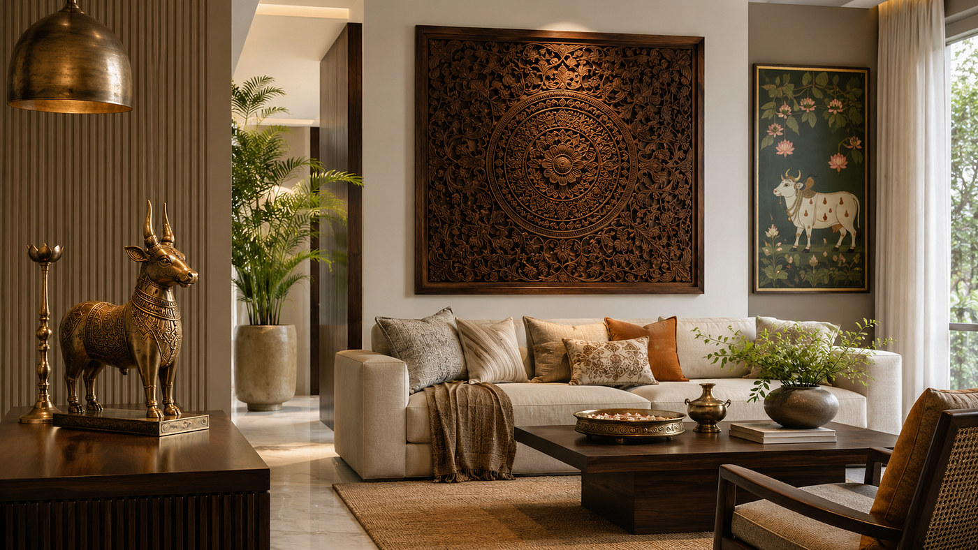Top 10 Luxury Handcrafted Indian Home Decor Ideas for Modern Homes