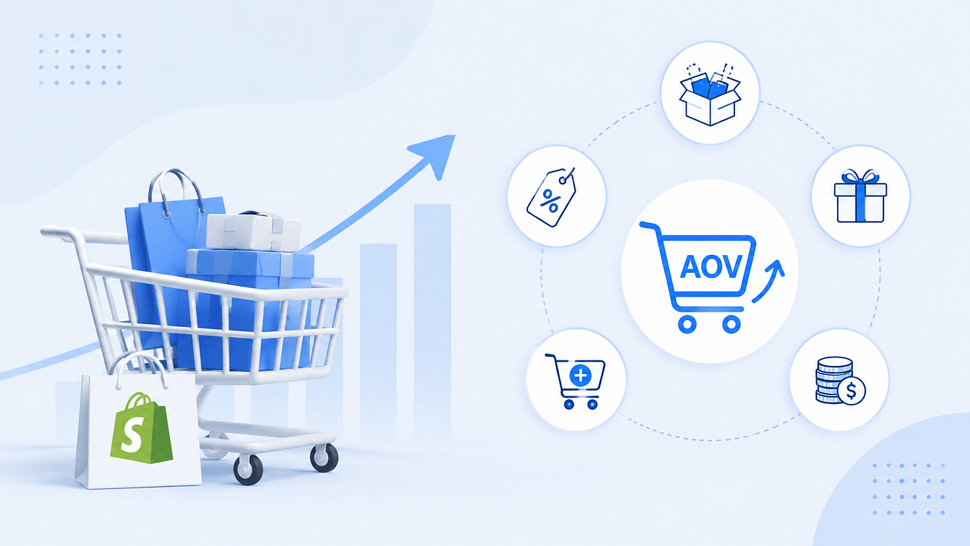 5 Ways to Increase Average Order Value (AOV) on Shopify