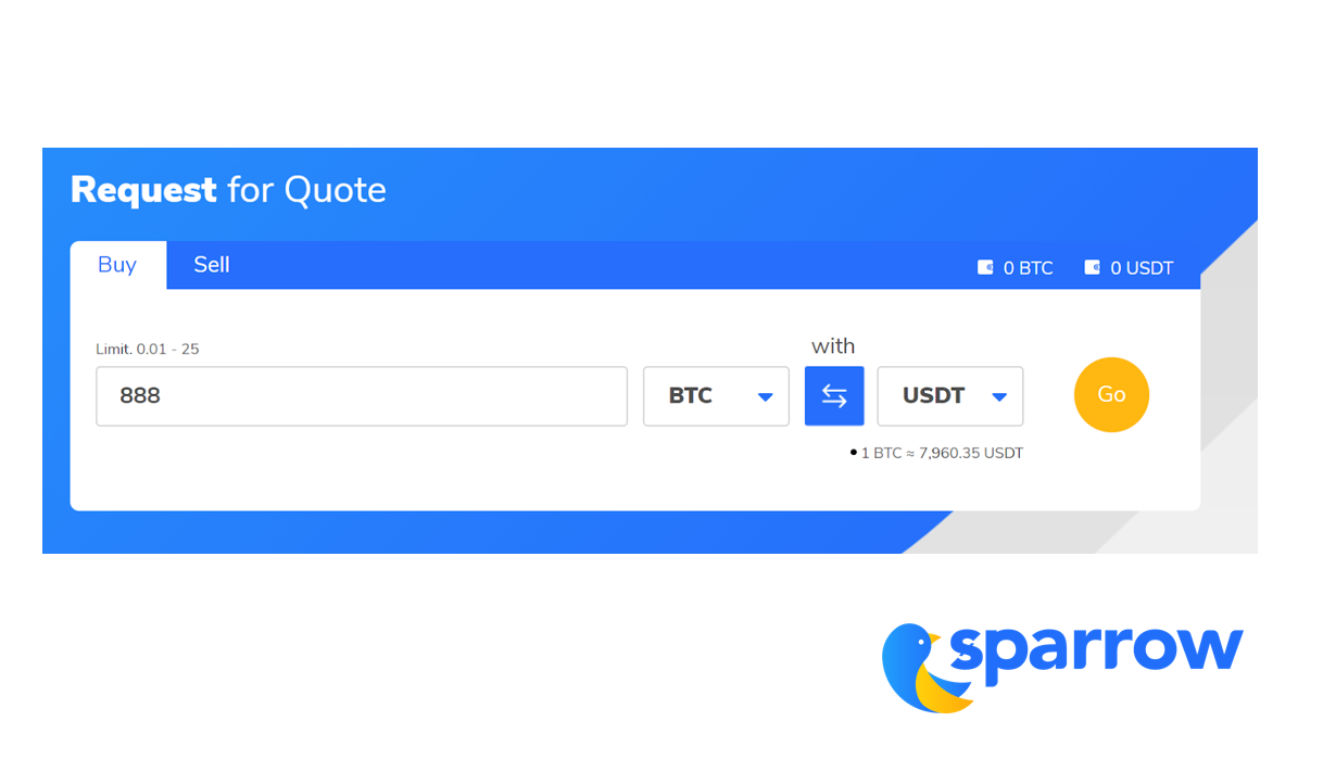 Instantly buy and sell crypto at amazing prices with ConvertNOW Facility  (CNF) | by Sparrow | Sparrow | Medium