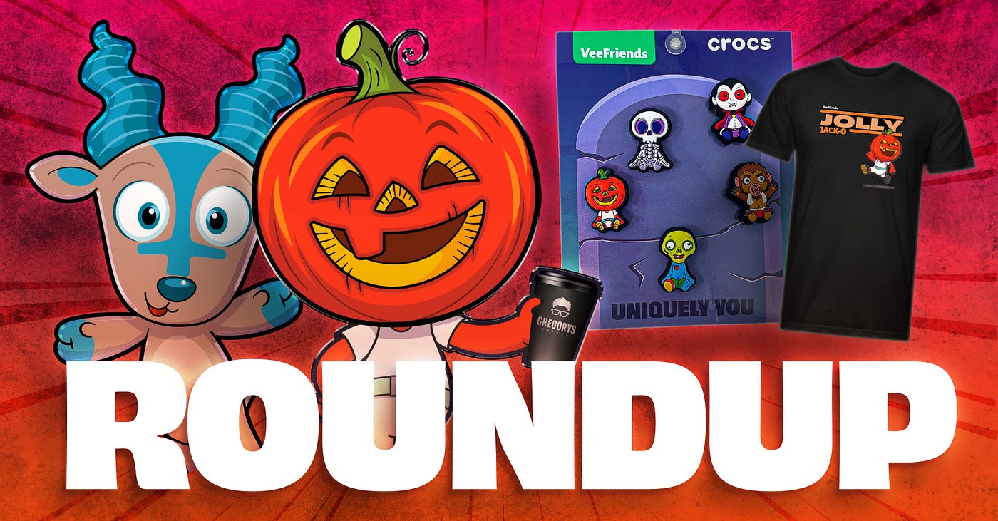 Weekly Roundup: VeeFriends x Crocs Jibbitz™ Charms Available NOW, Halloween  Parade, TikTok Live with GaryVee… and MORE!, by VeeFriends, Nov, 2023