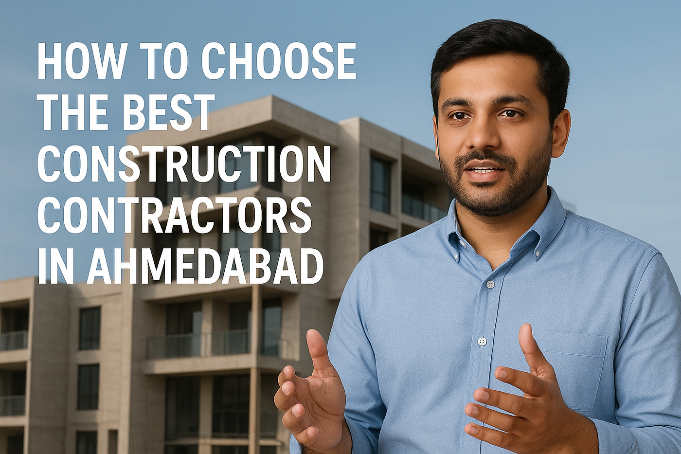 How to Choose the Best Construction Contractors in Ahmedabad