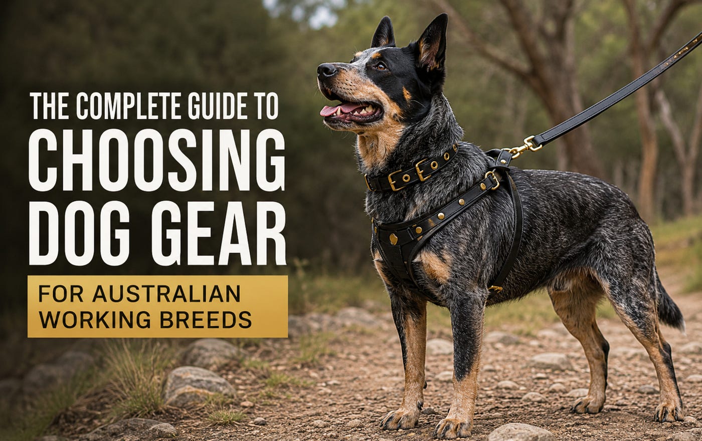 The Complete Guide to Choosing Dog Gear for Australian Working Breeds