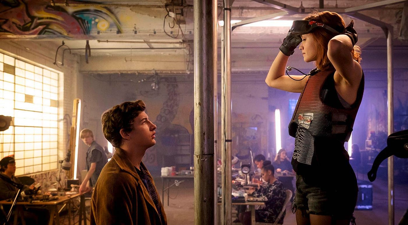 Virtual reality meets big screen in Spielberg's 'Ready Player One' -  EgyptToday