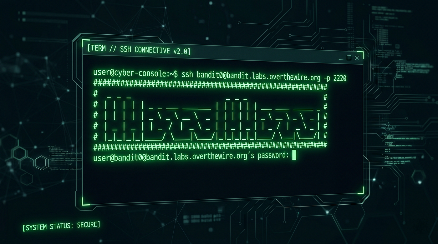Getting Started with OverTheWire Bandit: Level 0 (2026 Walkthrough)