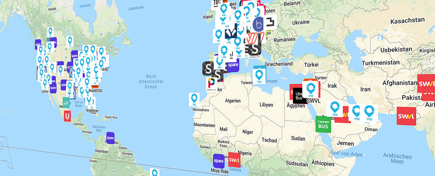 On-Demand Ridepooling Market Size | by Lukas Foljanty | Medium