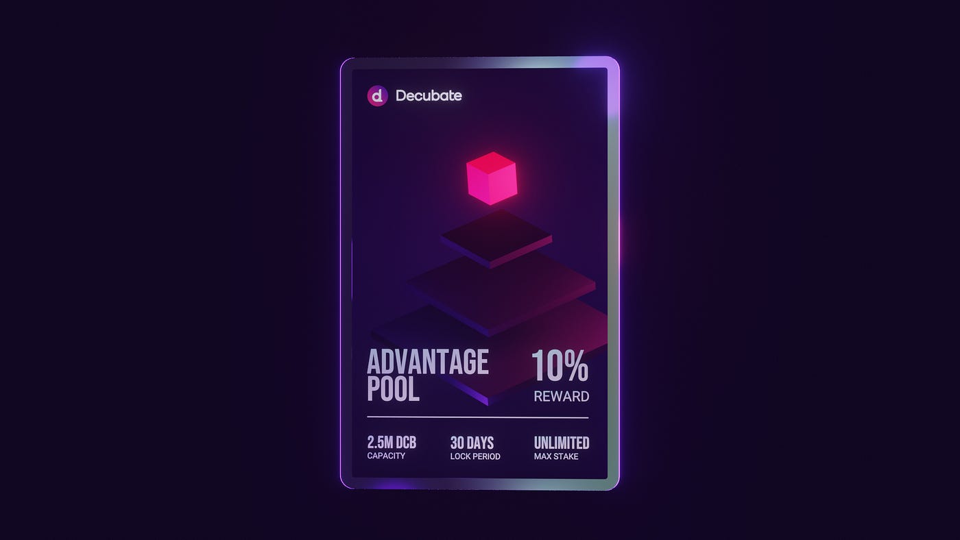How To Earn Rewards By Staking Your DCB Tokens | by Decubate.com | Medium