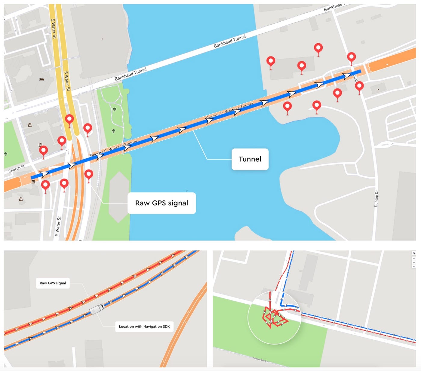 Confusing Directions Map