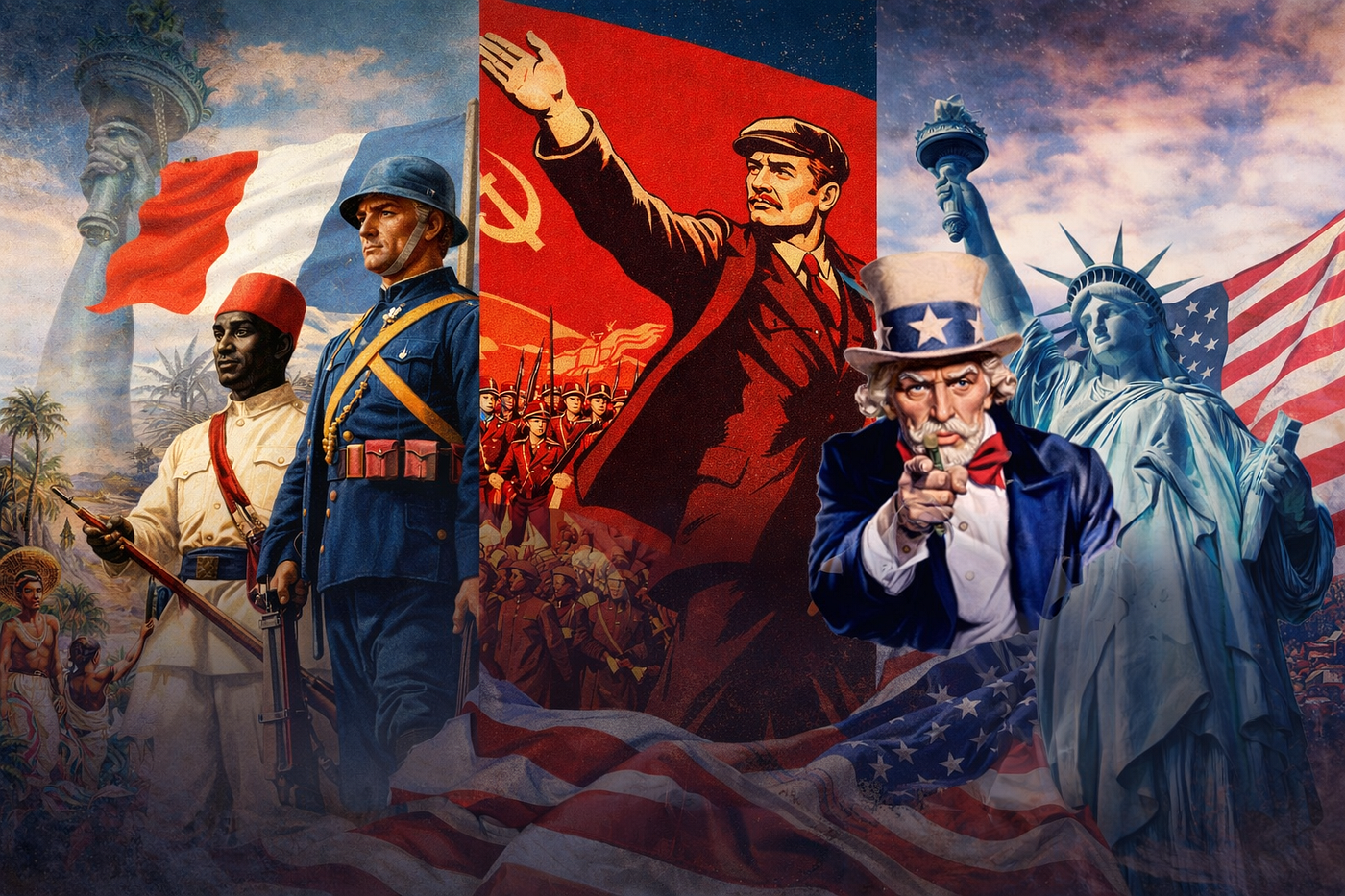 L’art entre dénonciation et propagande : un regard comparatif sur la France coloniale, l’URSS, et…
