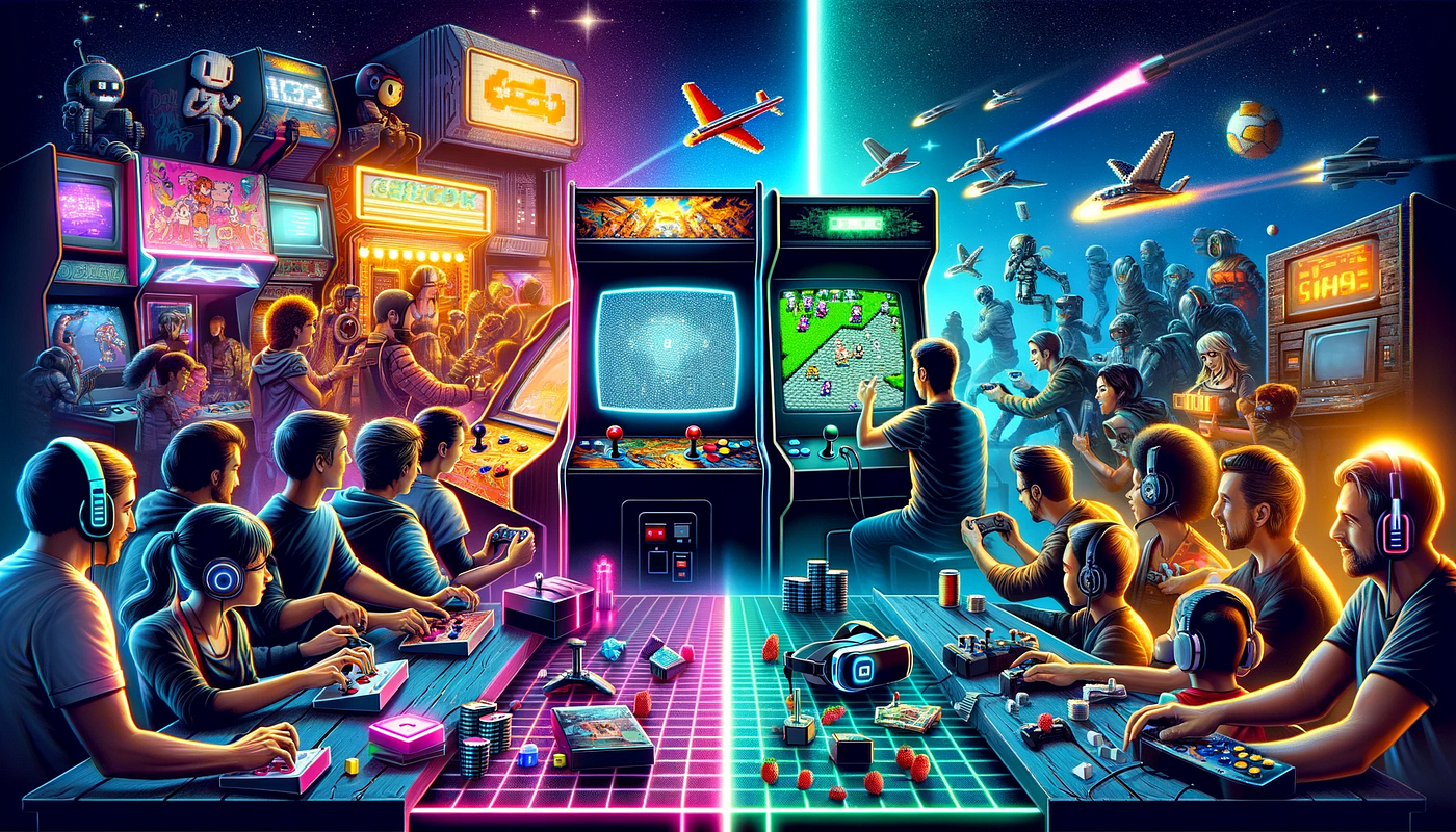 The Pixelated Paradox: Retro Gaming in a 4K World, by Franziska Ziska  Fink, Dec, 2023