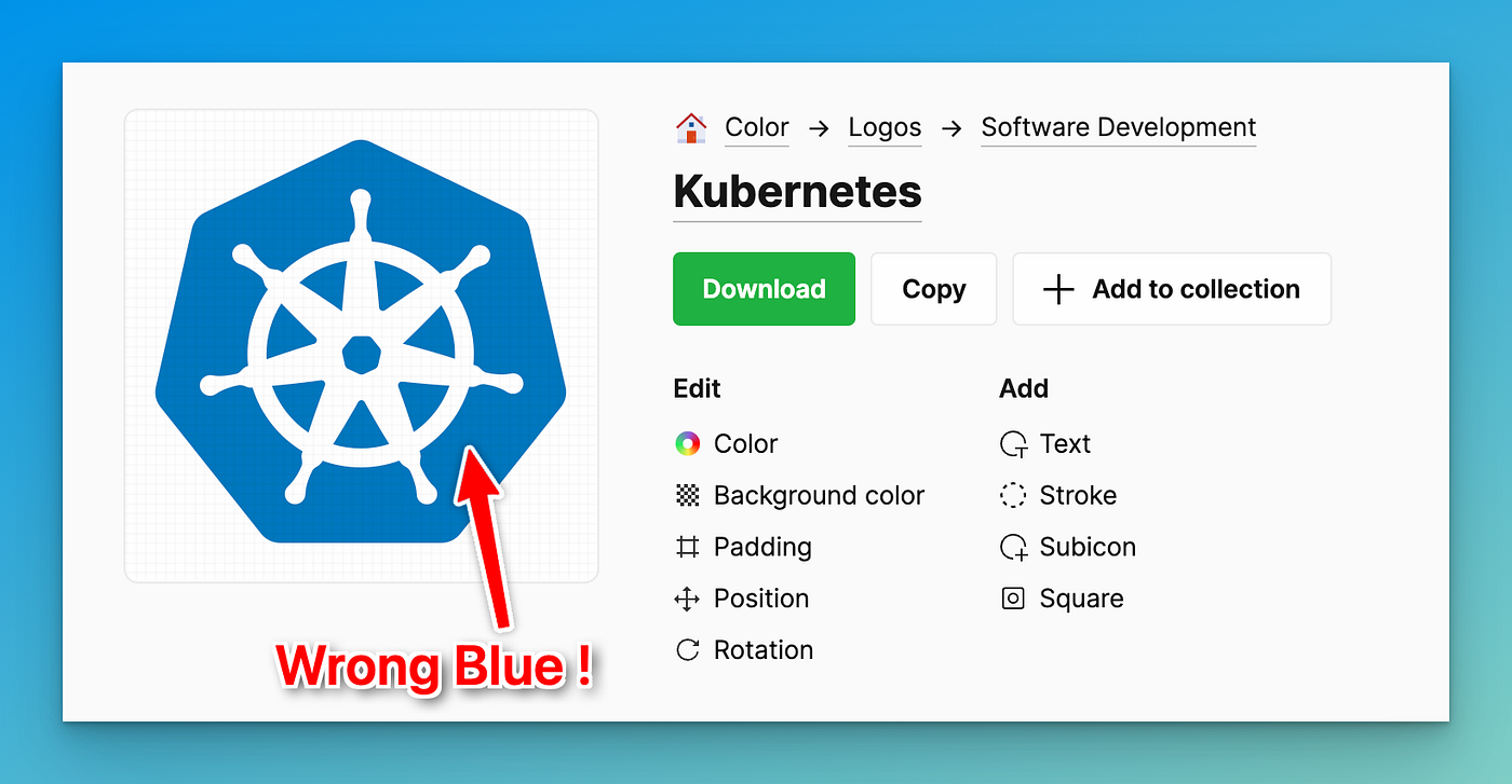 Logo Kubernetes