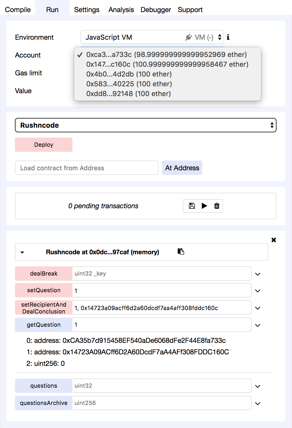 리액트(React) 프로젝트에 스마트컨트랙트(Smart contract) 사용하기 | by 한영재 | Medium
