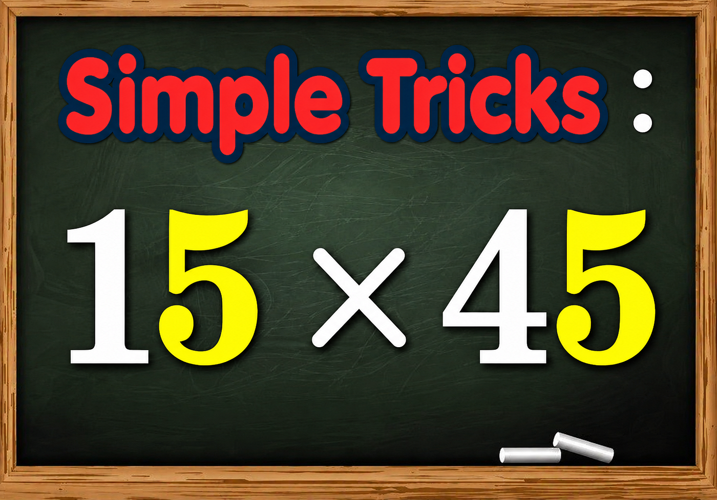 Multiply Numbers Ending in 5 Instantly