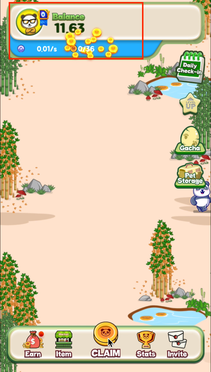 🐼 Panda Adventure 가이드. 레드브릭 엔진으로 개발된 2D 방치형 게임, Panda… | by Redbrick |  Redbrick.Korea | Medium