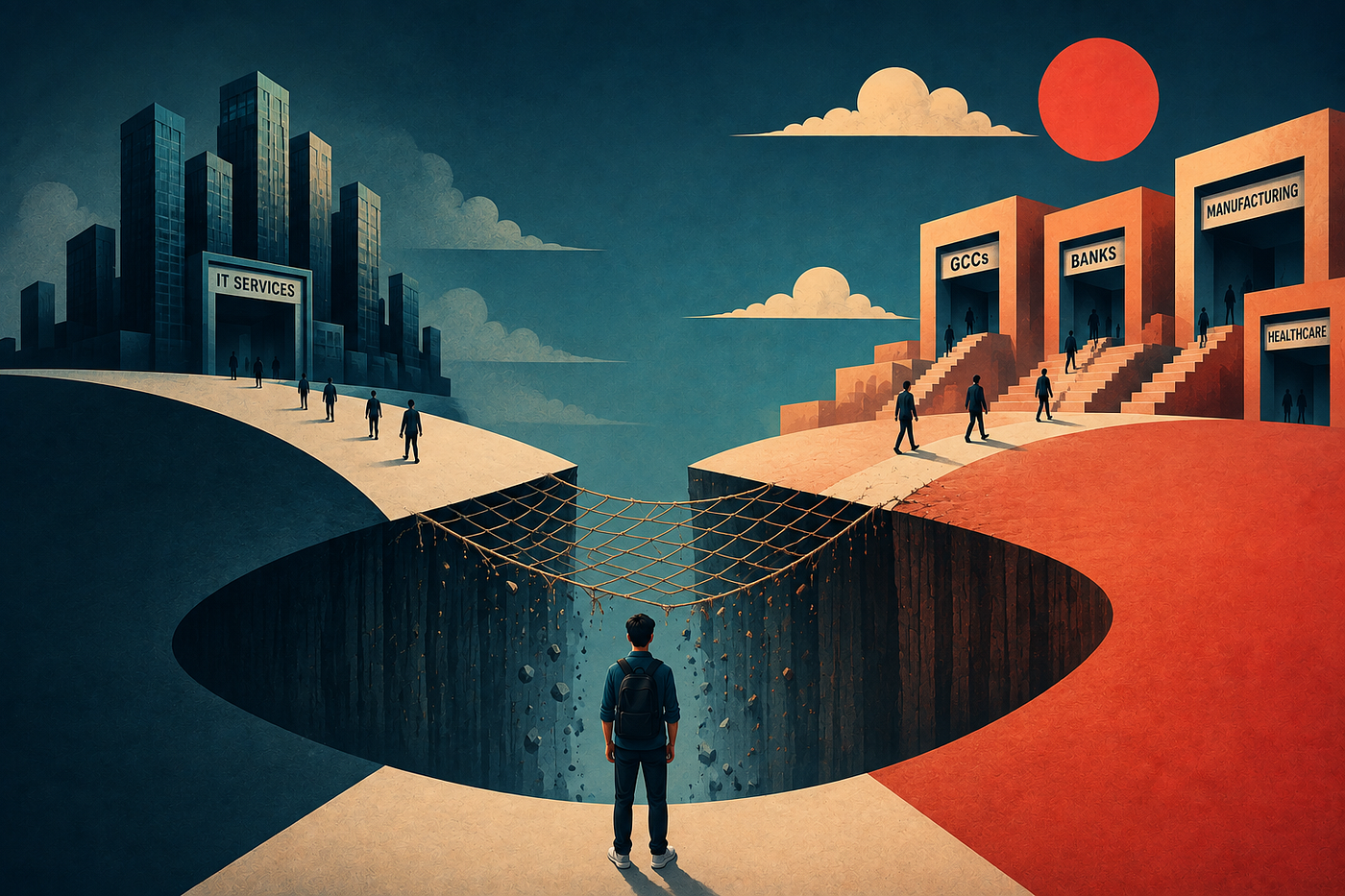 The Fresher Paradox: Why India’s IT Sector Is Hiring More and Recruiting Freshers Less
