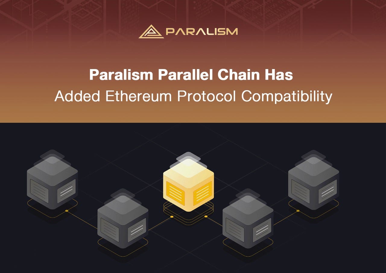 Announcement: Paralism Parallel Chain Has Added Ethereum Protocol  Compatibility | by Paralism | Medium