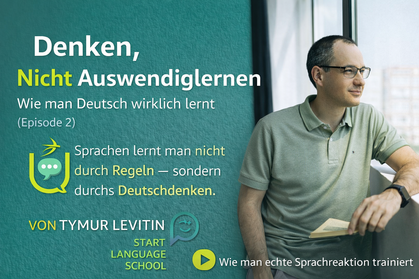 Man kann Grammatik perfekt kennen und trotzdem Deutsch nicht verstehen.