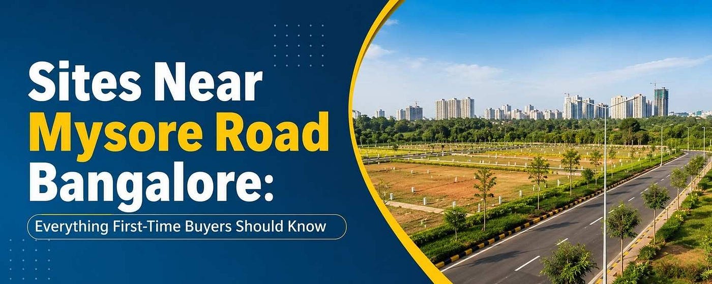 Sites Near Mysore Road Bangalore: Everything First-Time Buyers Should Know