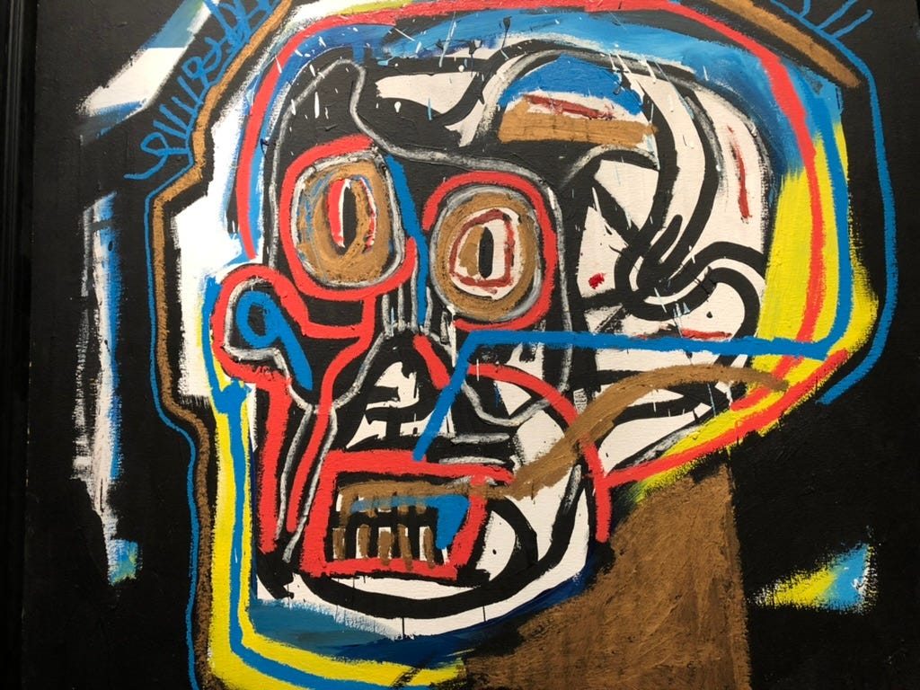Jean Michel Basquiat THOR「雷神」シルクスクリーン
