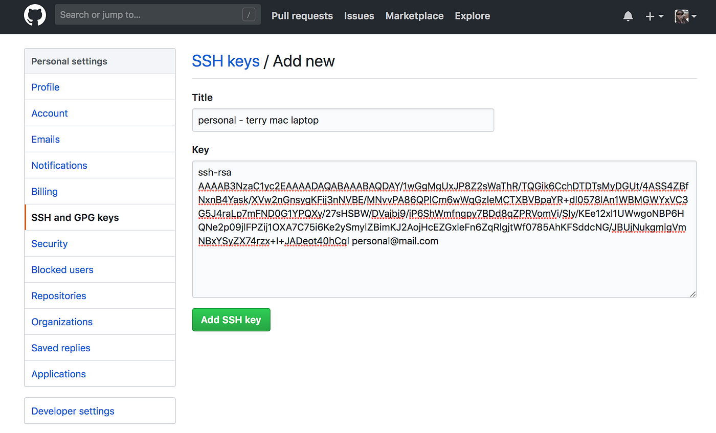 Manage GitHub, and Gitlab accounts on single machine with SSH keys on Mac |  by Vivi E | Medium