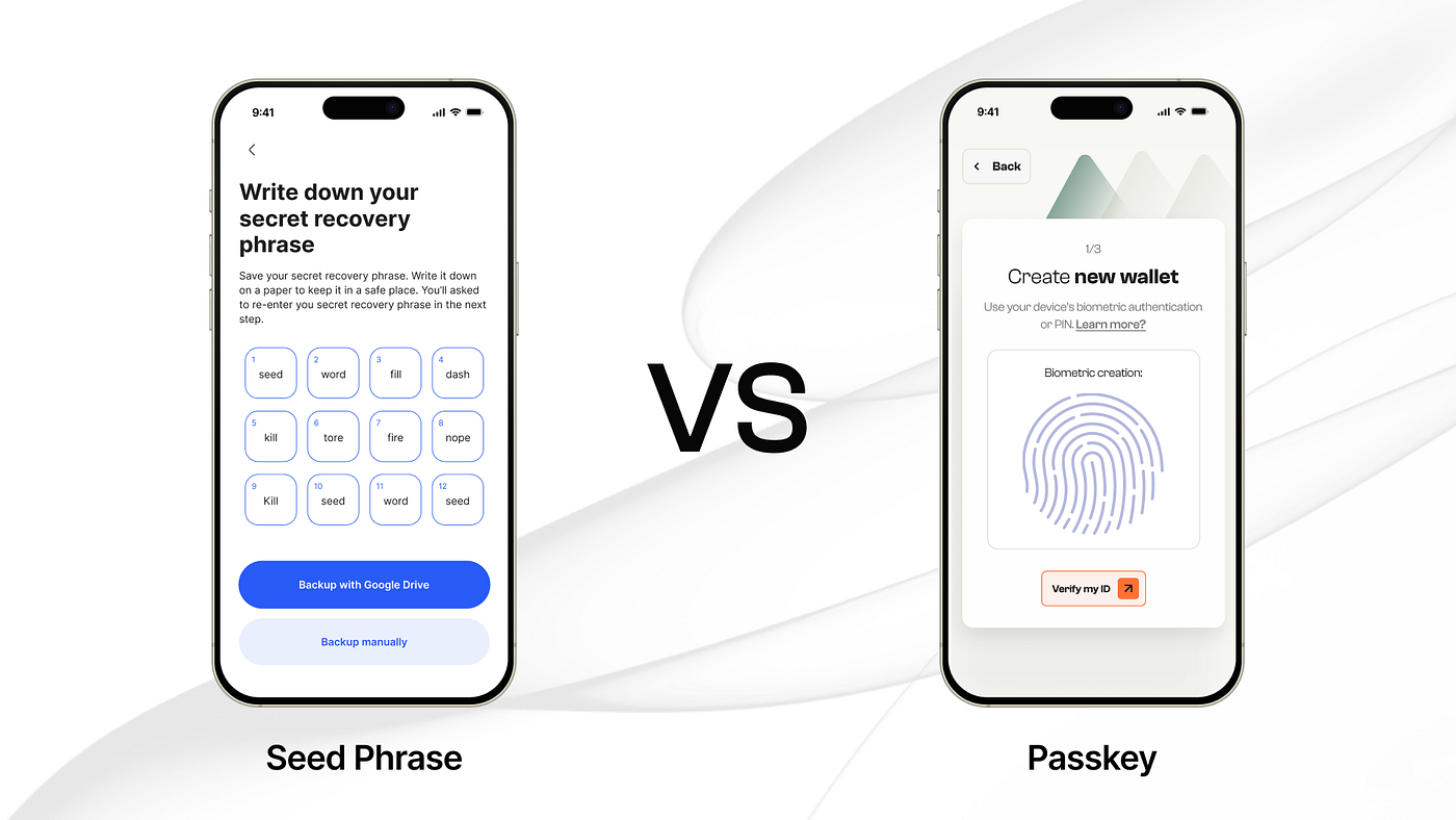 🔐 No More Seed Phrases: How Incentiv Uses Passkeys for Safer, Smarter  Wallets | by Incentiv | Medium