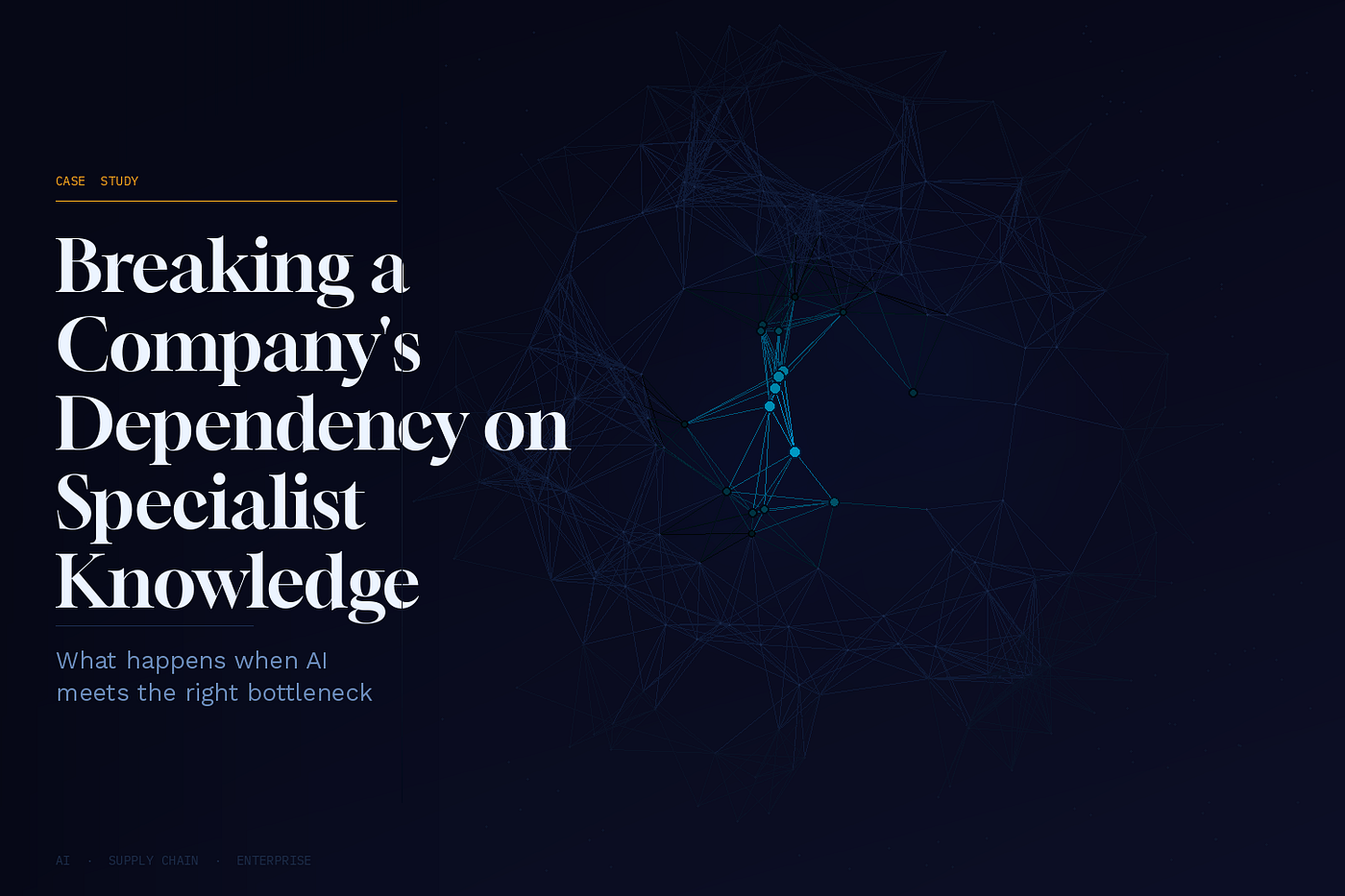 How I Helped a B2B SaaS Company Cut Integration Mapping Time — and the Skill Barrier That Came With…