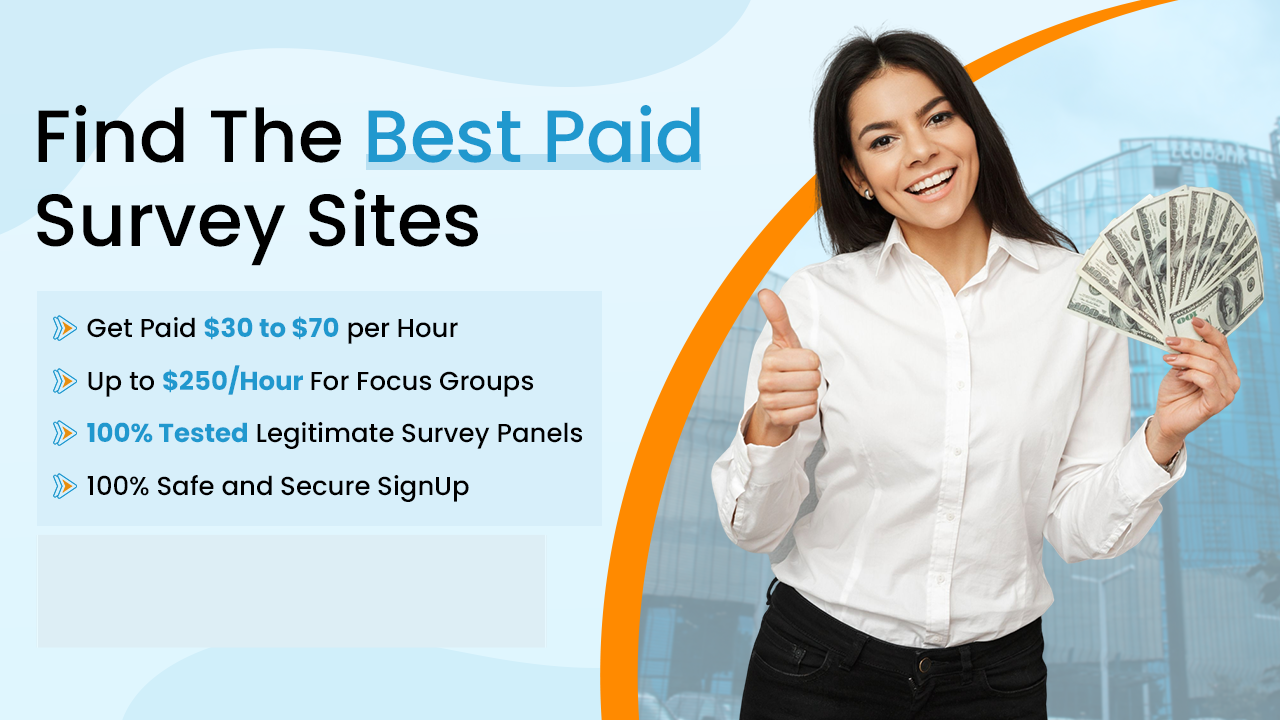 Get paid to participate in surveys, focus groups, and interviews
