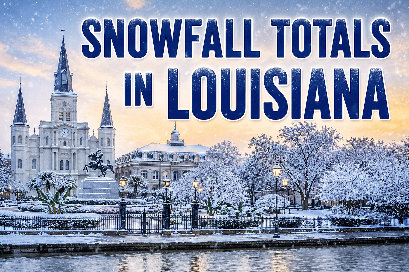 Snowfall Total in Louisiana: Latest Snow Totals, Winter Trends & What Residents Need to Know