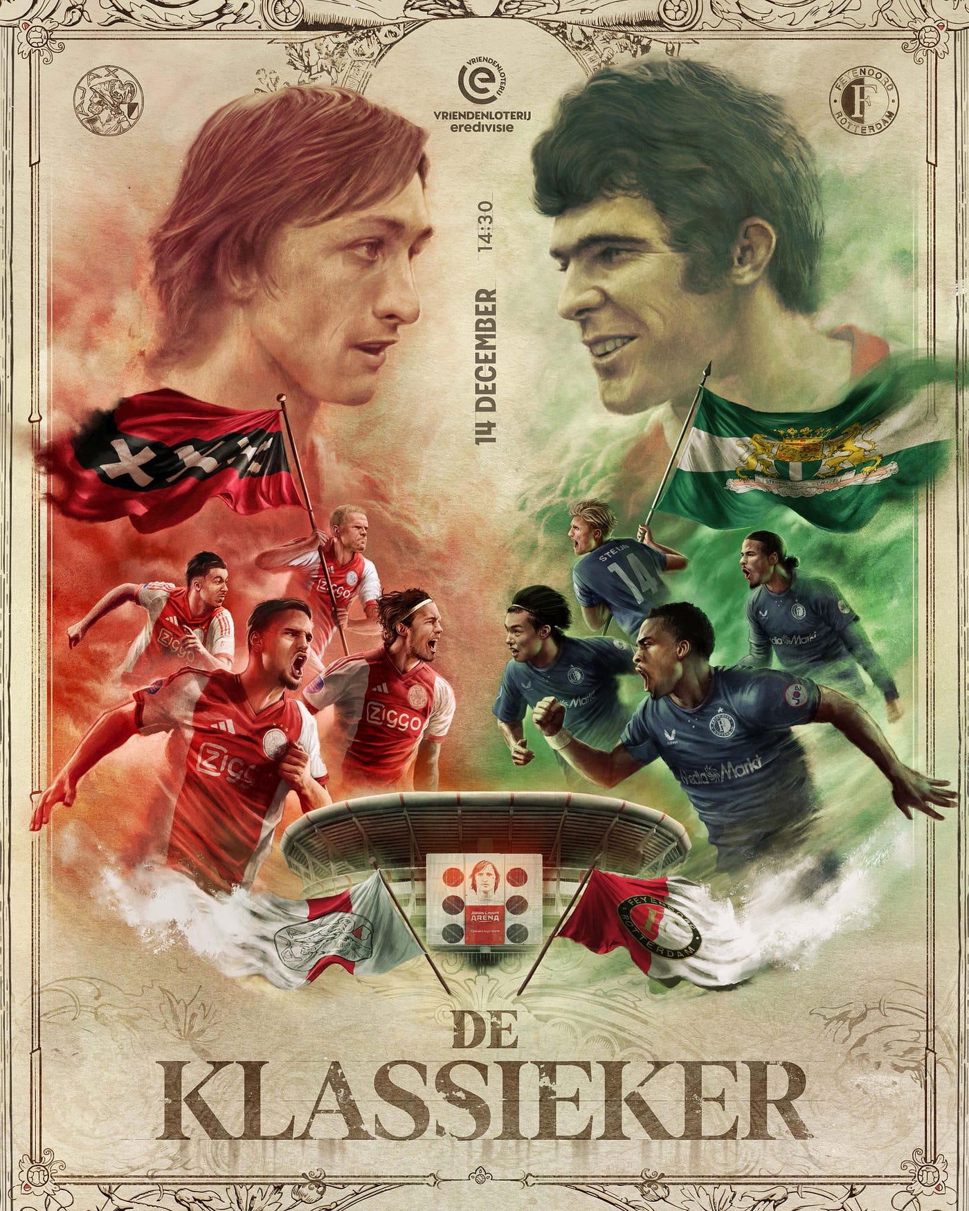 Preview Ajax Amsterdam VS Feyenoord