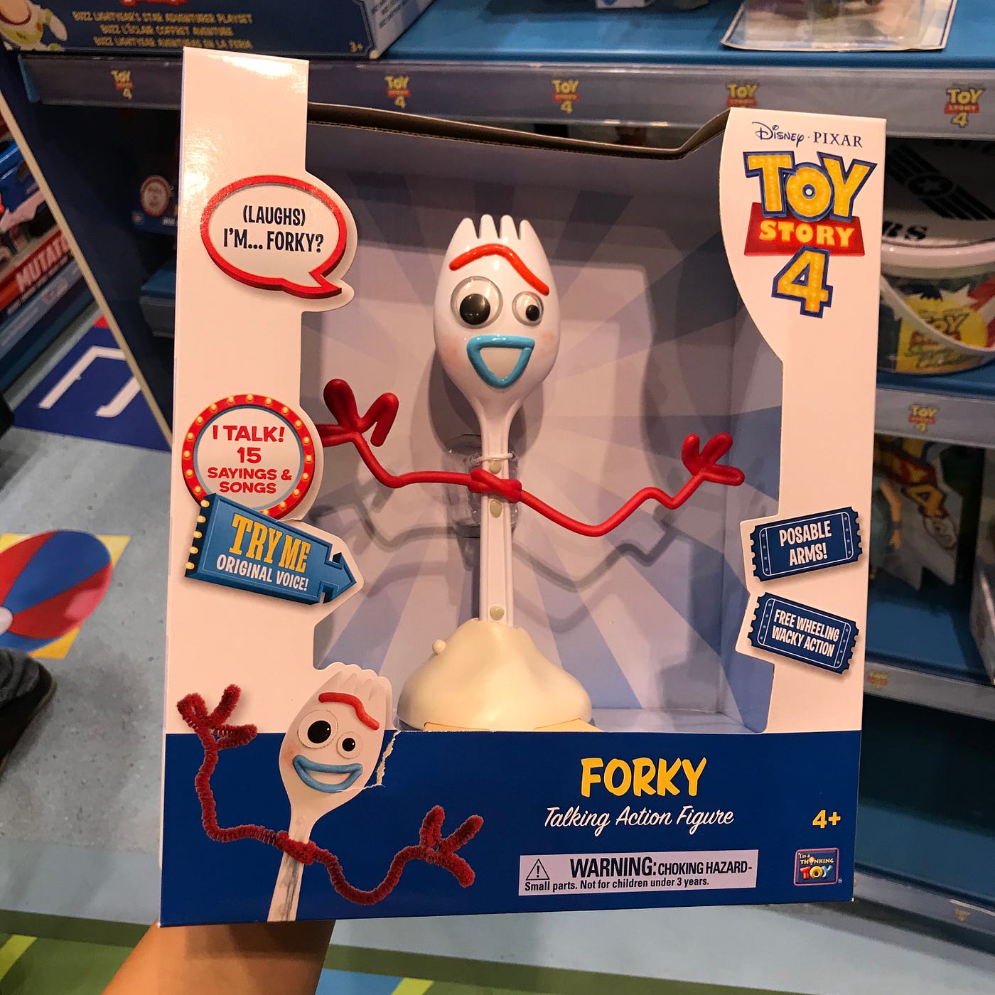 There's only one forky. Watching Toy Story 3 again, while…, by Safi Roshdy