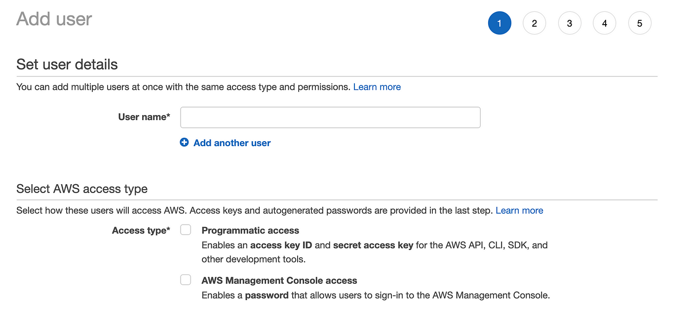 How to configure AWS for development and deployment | by Sidney Barrah |  Level Up Coding