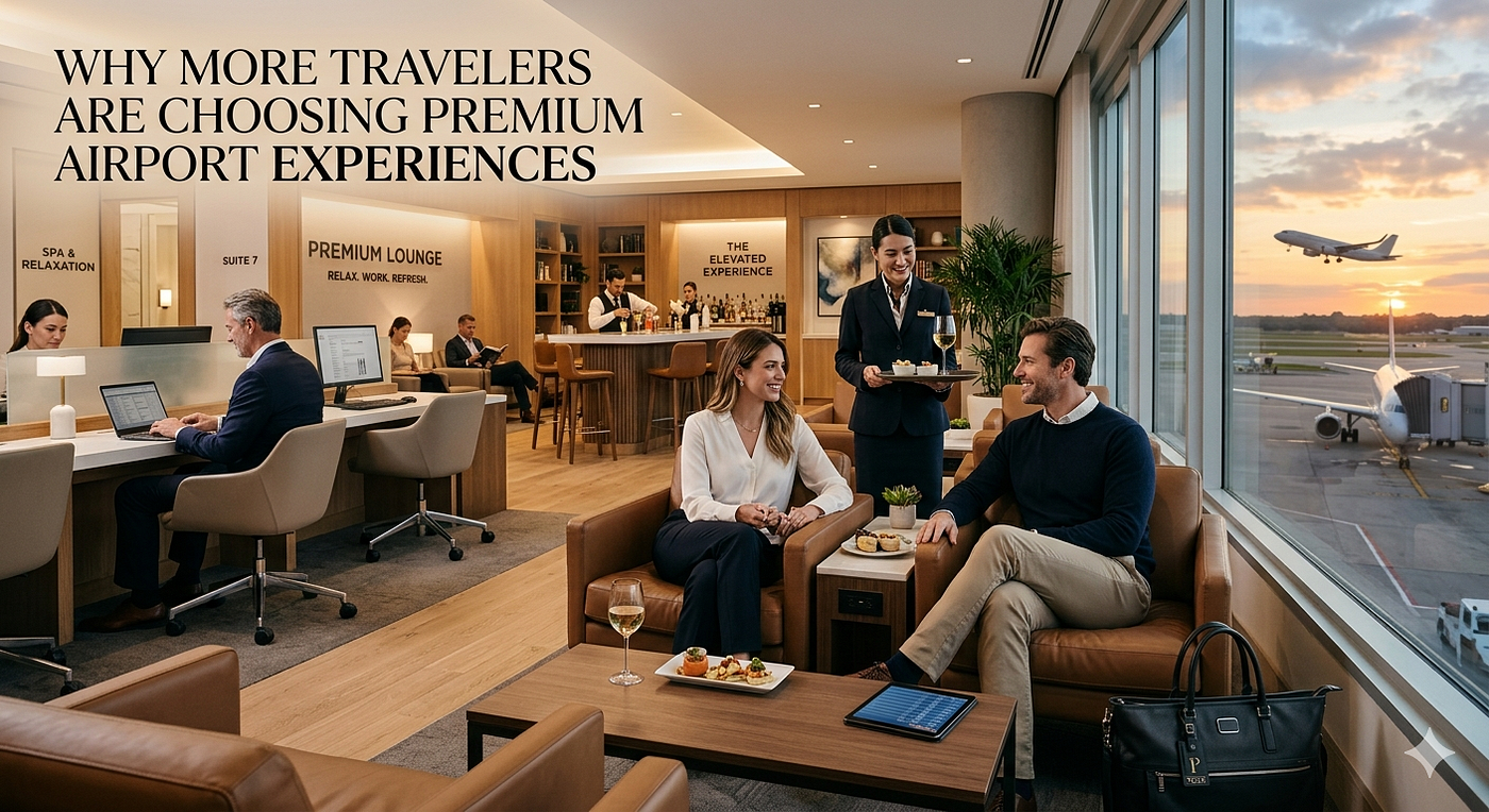 Why More Travelers Are Choosing Premium Airport Experiences