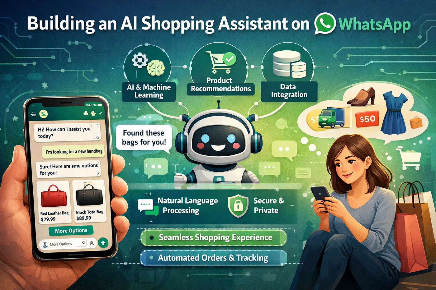 Building an AI Shopping Assistant on WhatsApp : A Complete No-Code Guide with Botbuz