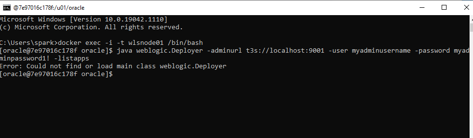 Error Could Not Find Or Load Main Class Weblogic Wlst: Quick Fix Guide