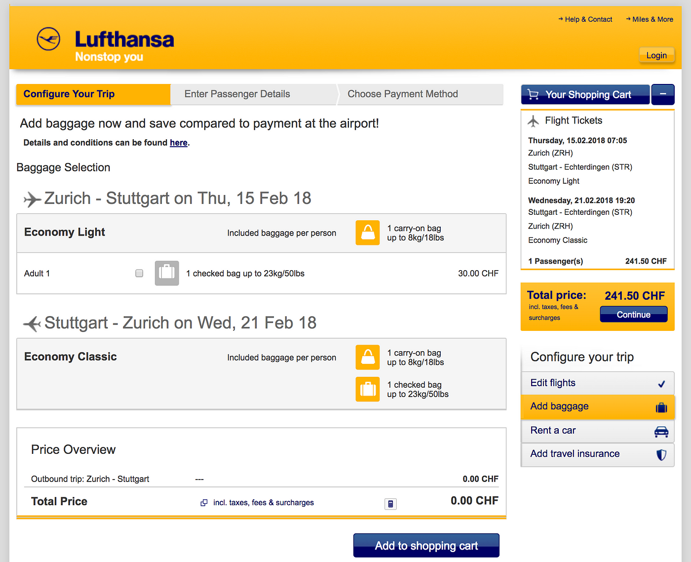 Lufthansa Airline: Heuristic evaluation | by Diana | UX Planet