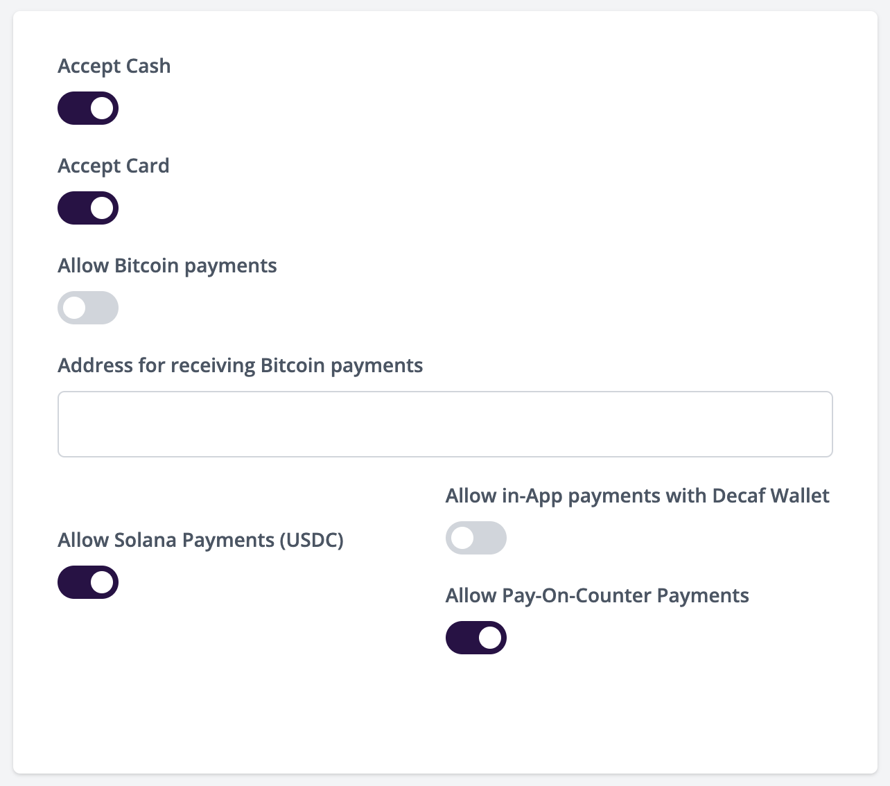 How to accept USDC at your business in 3 easy steps | by Decaf | Medium