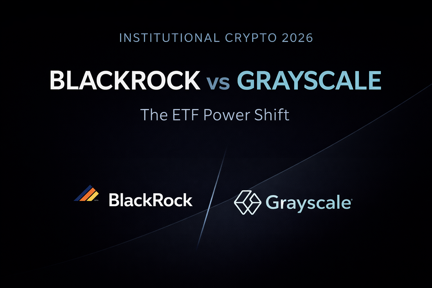 BlackRock vs Grayscale: The Institutional Crypto Power Shift of 2026