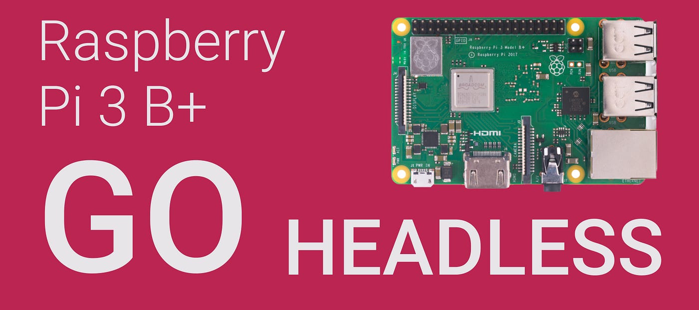 Headless Raspberry Pi 3 B+ SSH & WiFi Setup | by Nico Renaldo | Medium