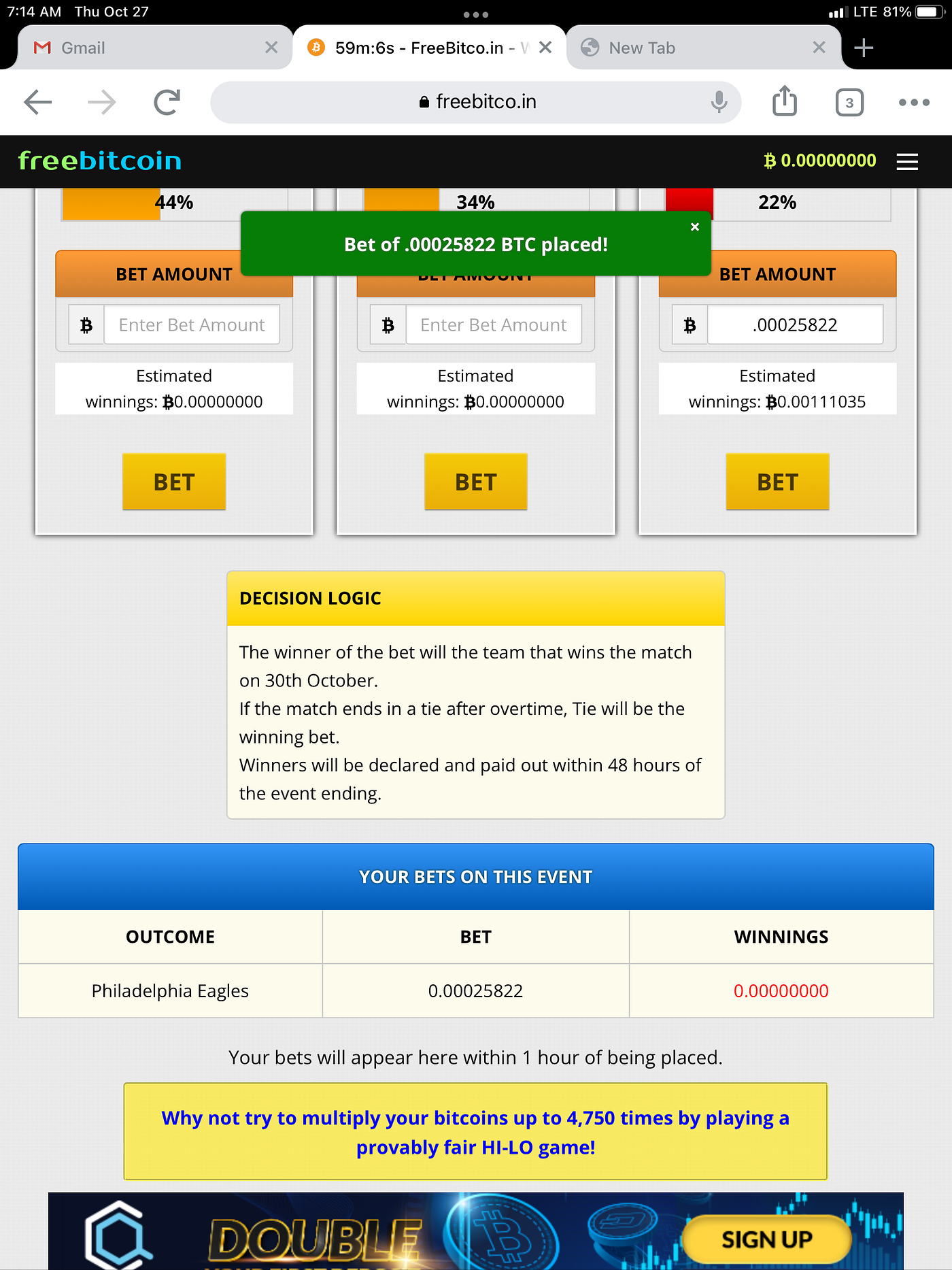 Betting Big Without Spending: Dive into BTC Free Bet Offers