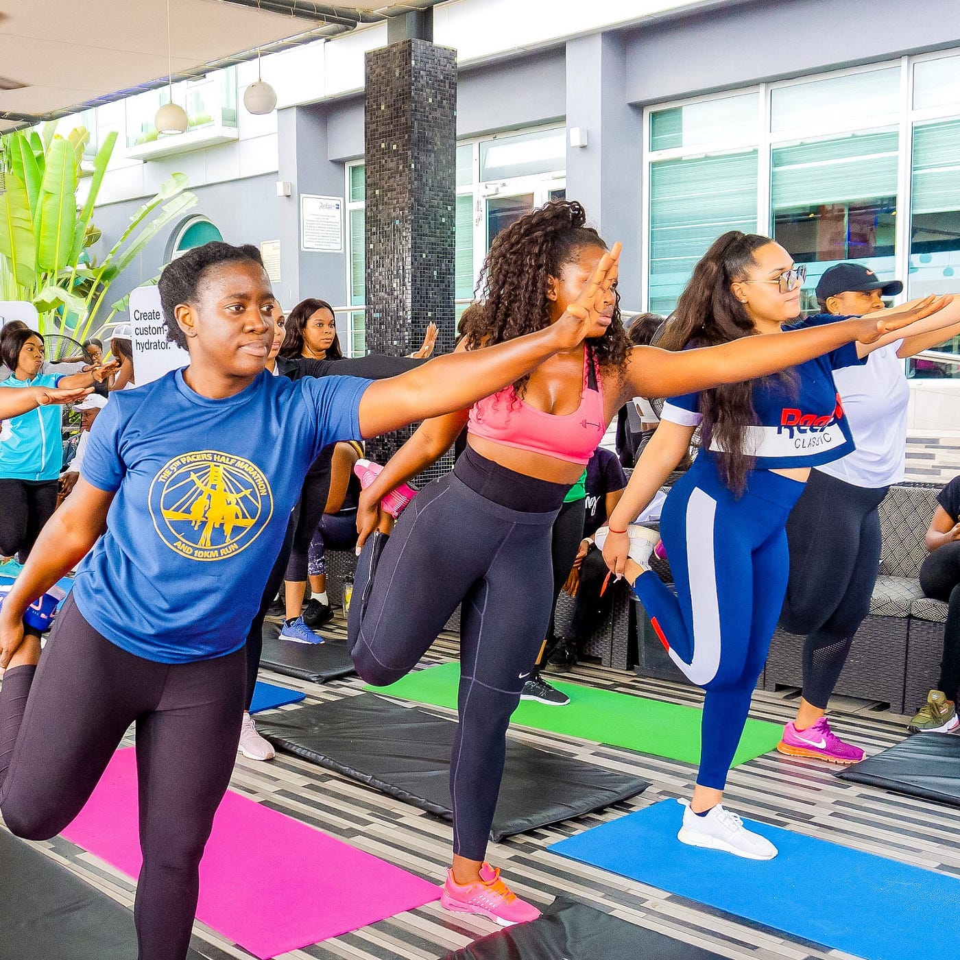 Women Working out. Photo credit. BellaNaija