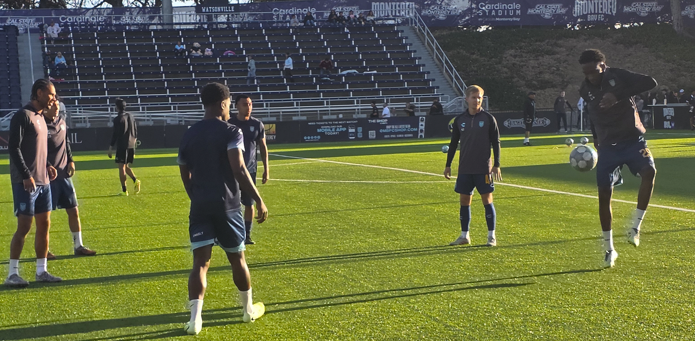 Checking Out the Entire Monterey Bay FC U20 Team