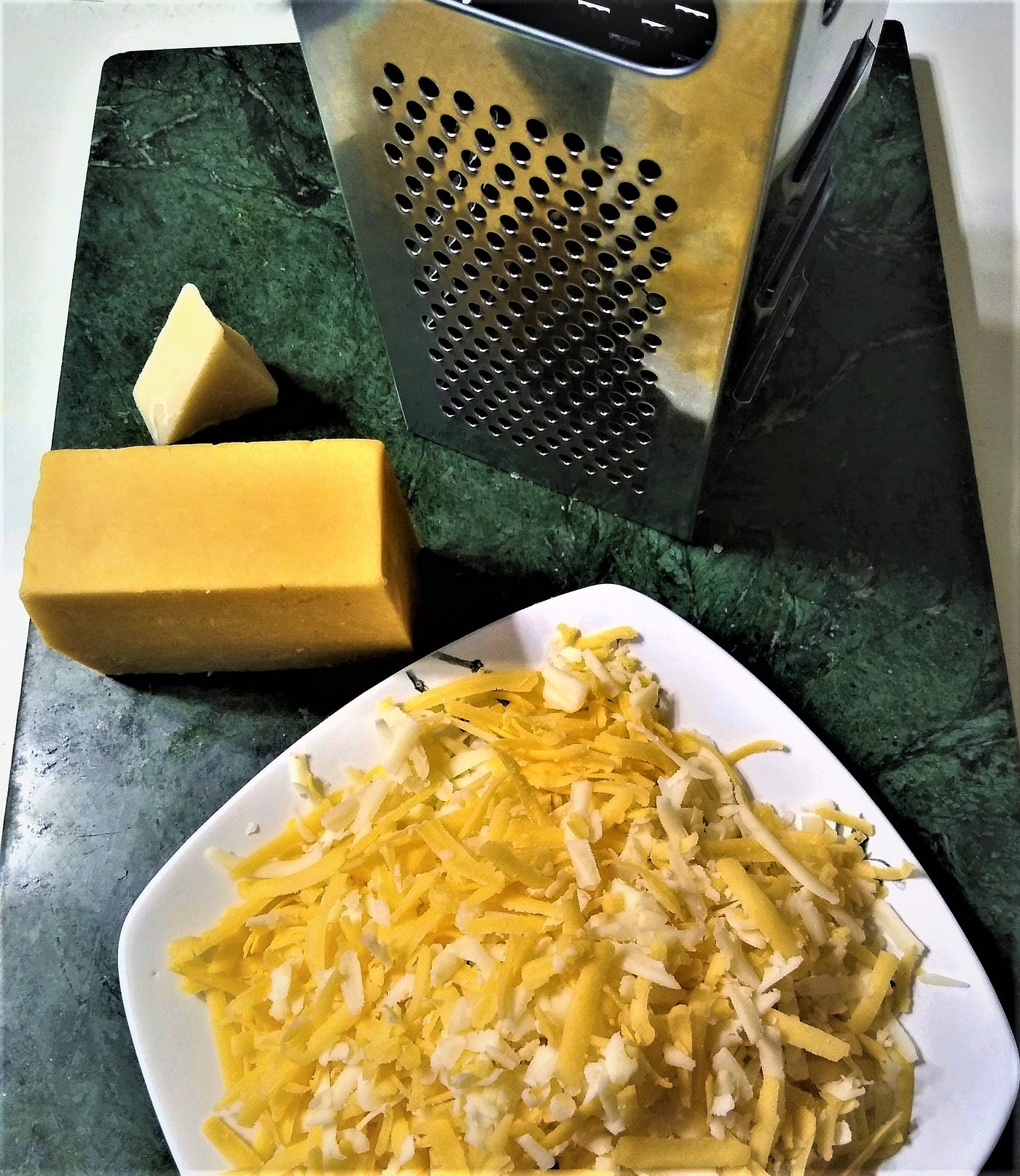 A Mess-Free Way to Grate Cheese