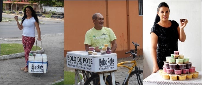 Bolo no pote e R$ 5.500 por mês no bolso